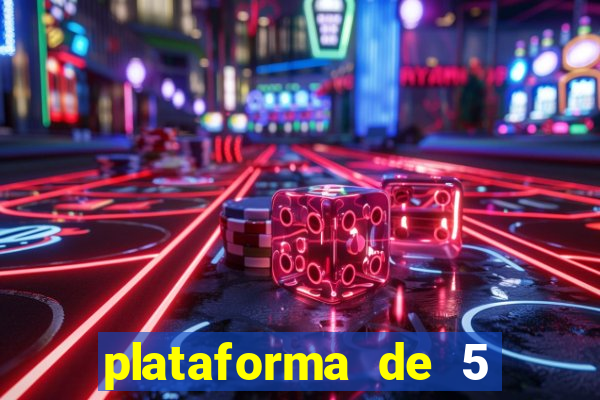 plataforma de 5 reais jogo do tigre